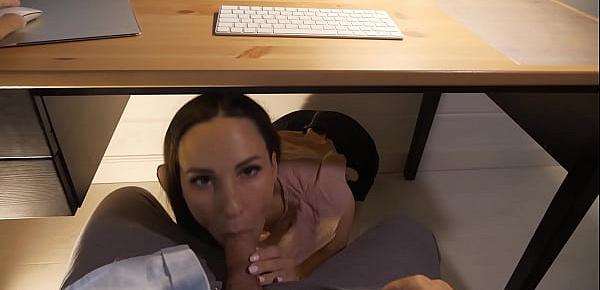 Horny Secretary Blowjob Dick Boss and Pussy Fuck in the Office